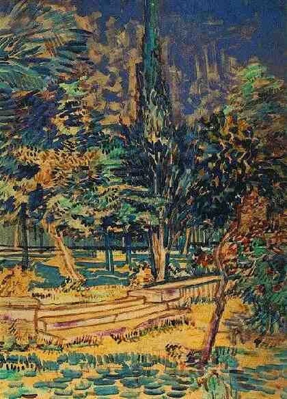  77-Vincent van Gogh-Giardino - Museo Van Gogh, Amsterdam  